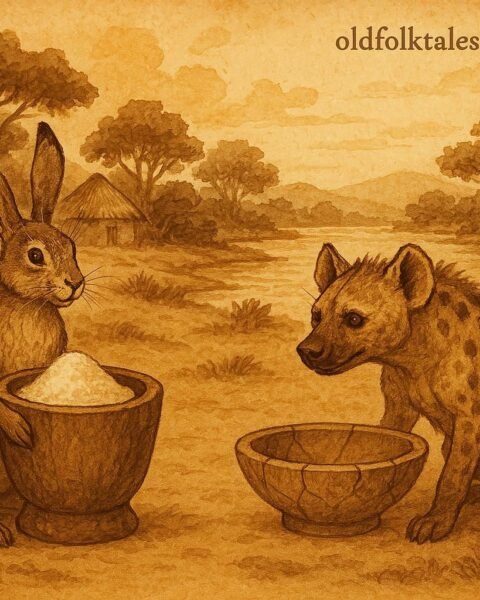 Hare and Hyena with mortars – Wolof folktale