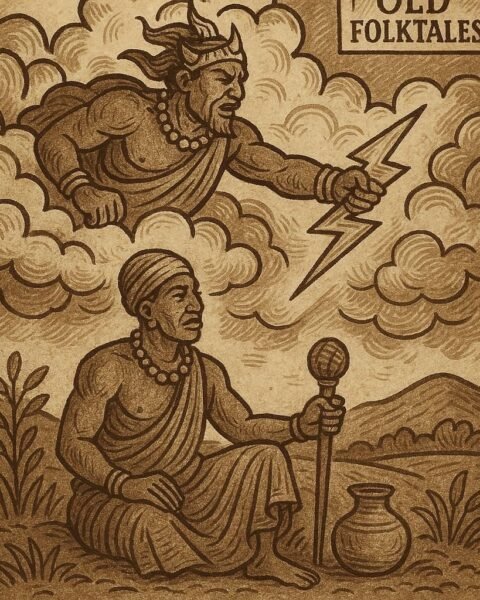 Sagbata ruling the earth and Hevioso ruling the sky with thunder – Dahomean Fon folktale