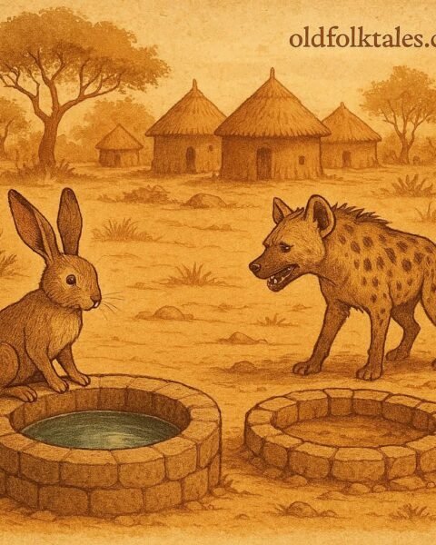 Hare and Hyena with wells – Wolof folktale