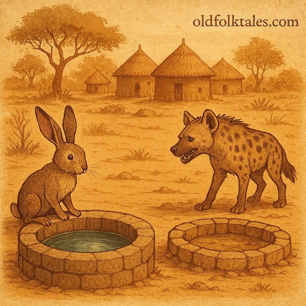 Hare and Hyena with wells – Wolof folktale
