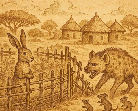 Hare and Hyena with fences – Wolof folktale