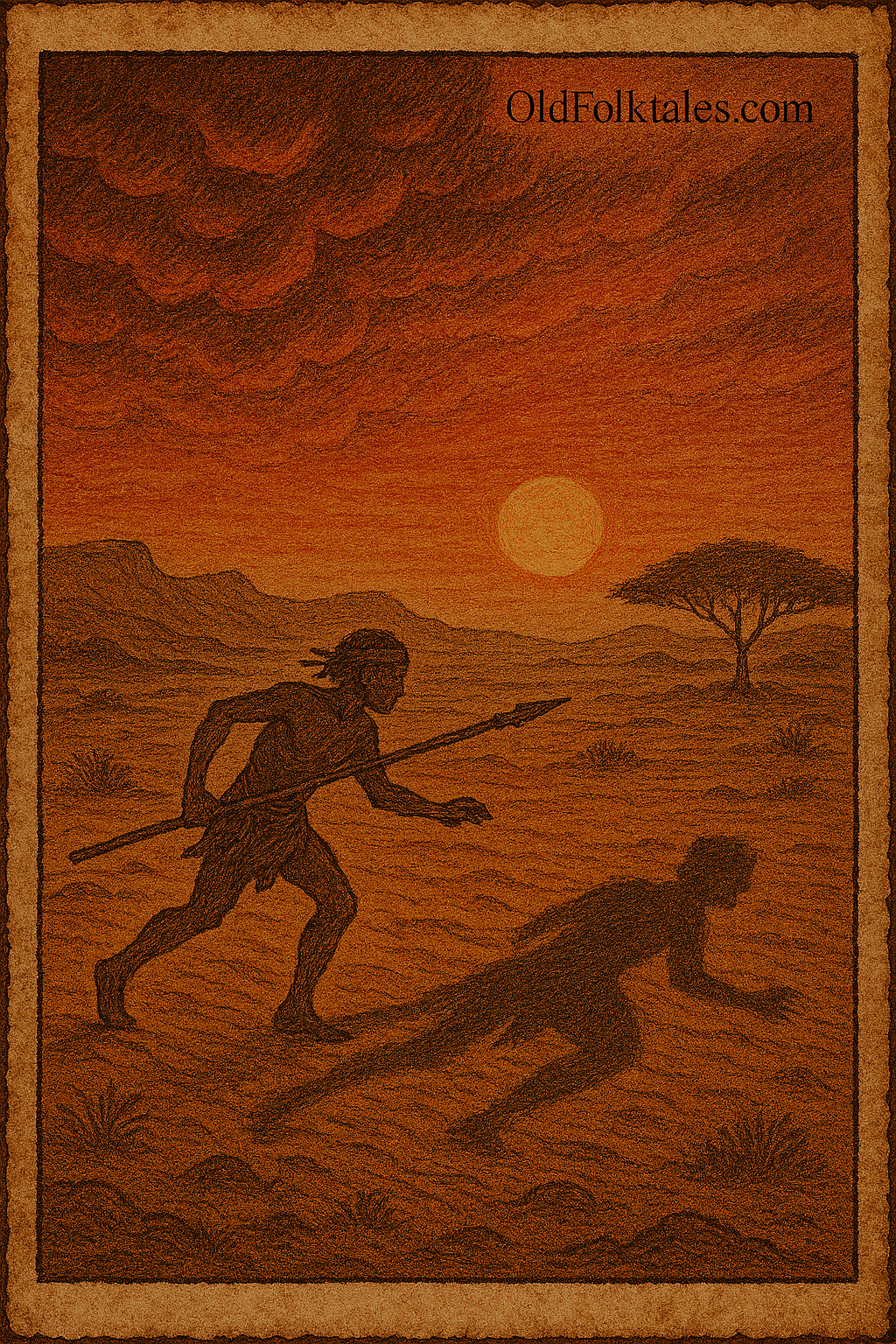 The Hunter Chased His Shadow