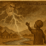 Lehlohonolo confronting thunder god.