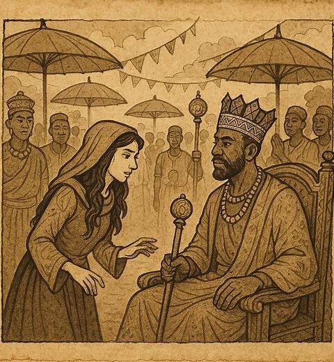 The Betrayal of King Mbotu by the Beautiful Stranger – Nigerian Folktale