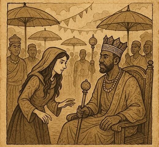 The Betrayal of King Mbotu by the Beautiful Stranger – Nigerian Folktale