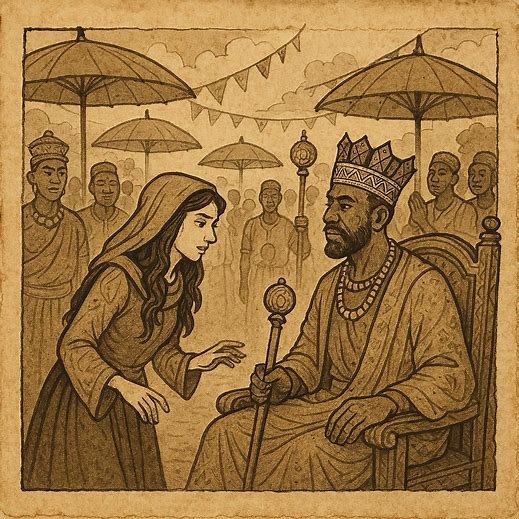 The Betrayal of King Mbotu by the Beautiful Stranger – Nigerian Folktale