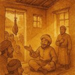 Abunawas the clever jester ensures justice for a man wronged in a sea bet, Eritrean folktale.