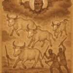 The Sky Cattle of Nhialic – Dinka Myth, South Sudanese Folktales