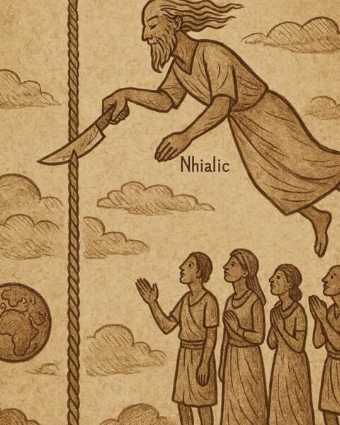 The Rope Between Heaven and Earth, Dinka creation myth – South Sudanese Folktales