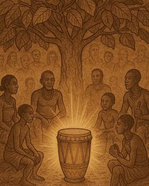 The First Drum of the Bari – South Sudanese Folktale of music and spirits