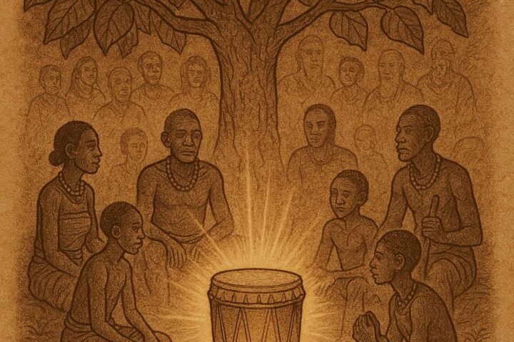 The First Drum of the Bari – South Sudanese Folktale of music and spirits