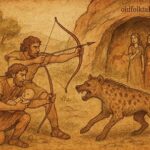 Two Bemba brothers save a baby from a hyena and protect maidens in a Zambian folktale.
