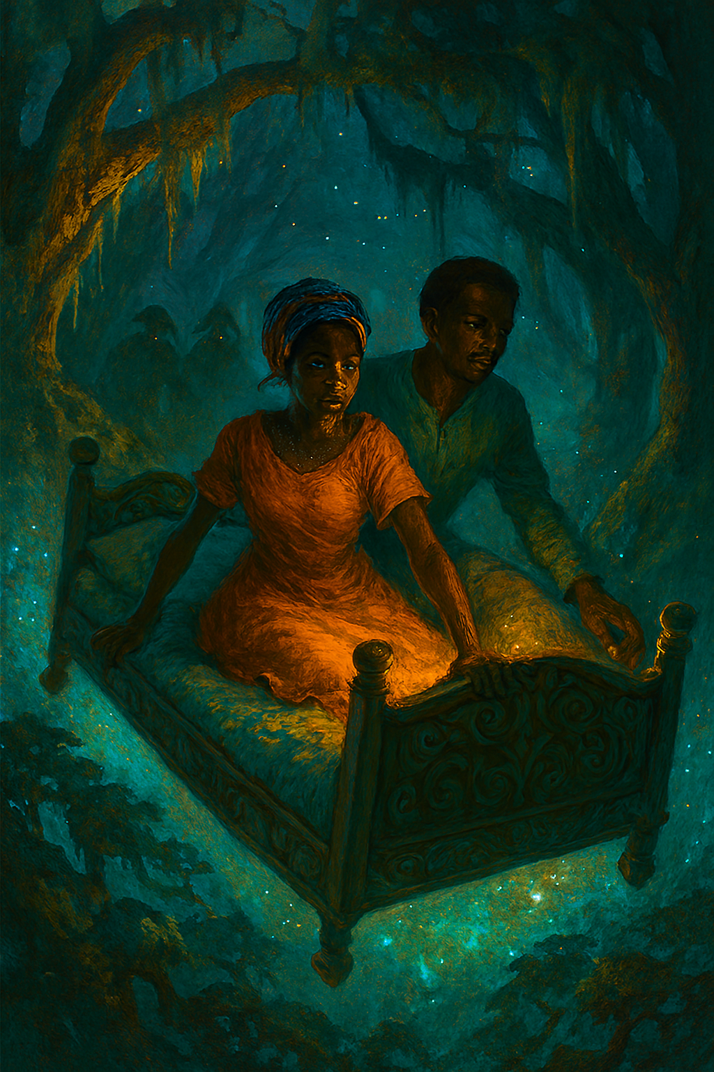 Discover the Togolese folktale of a shepherd’s daughter who outwits forest witches to save a prince. A myth of courage, wisdom, and ancient magic.
