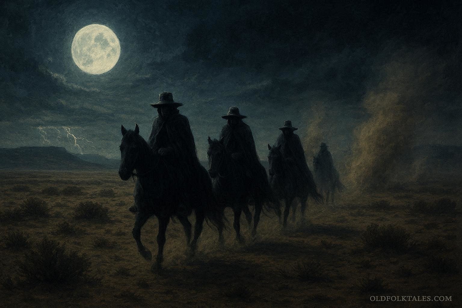 Ghostly riders appearing on the Karoo plains before disaster strikes South Africa