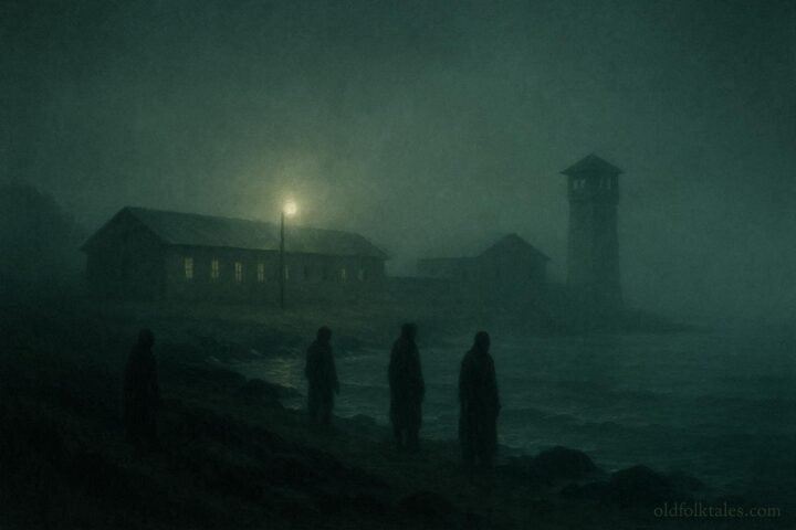 Mysterious shadowy figures and ghostly whistles on Robben Island at night