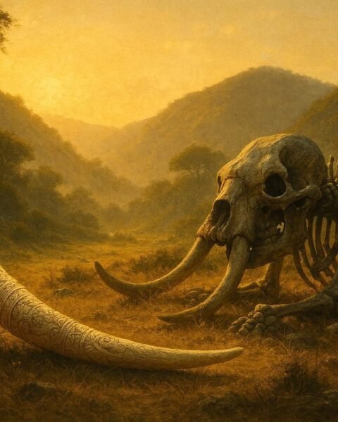 A sacred ivory horn in a hidden valley that sounds whenever leaders neglect their responsibilities to the people.