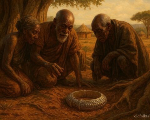 A legendary silver anklet discovered during a village dispute, symbolizing justice and fairness in a Zambian community.