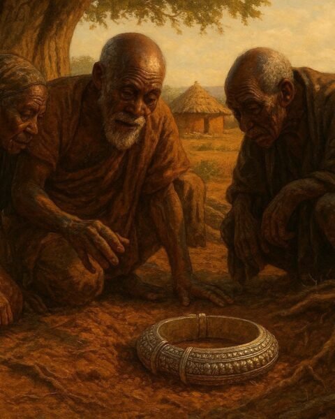 A legendary silver anklet discovered during a village dispute, symbolizing justice and fairness in a Zambian community.