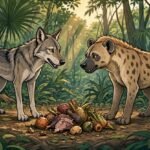 The Wolf and Hyena face each other as their fragile alliance falls apart.