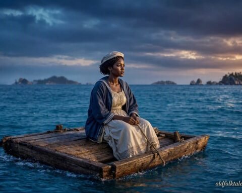 A young Seychellois bride drifting alone at sea after being falsely accused by her husband’s jealous friend.