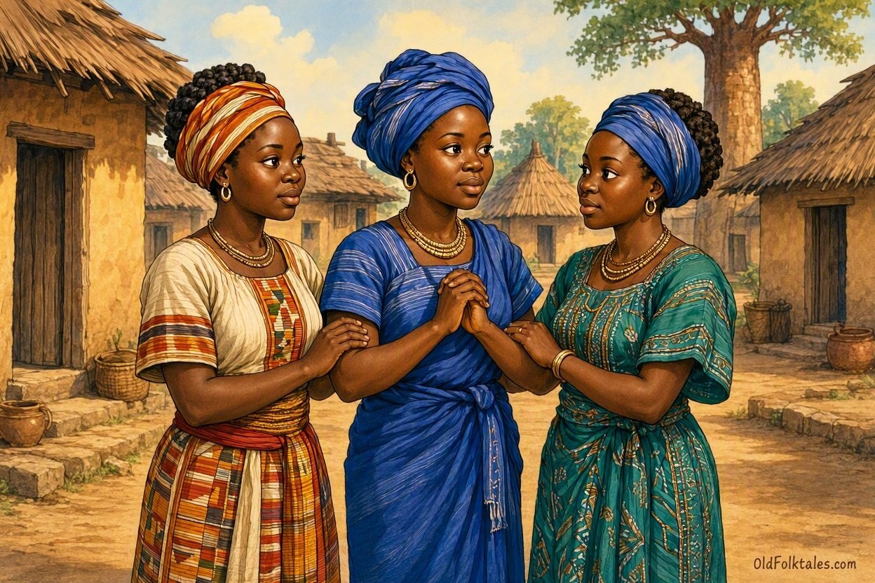Ama remembers the solemn promise she made with her two closest friends.