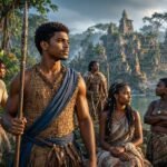A strong young man enters a hidden supernatural kingdom to rescue a captive princess.