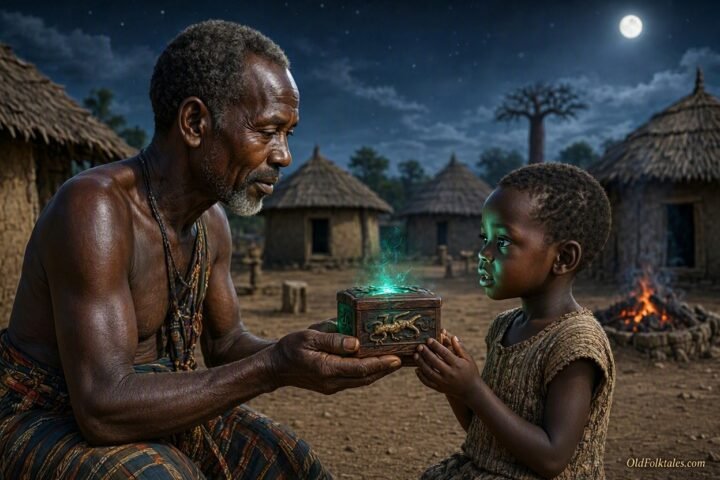 A father gives his youngest son a mysterious supernatural gift in a Zambian village.