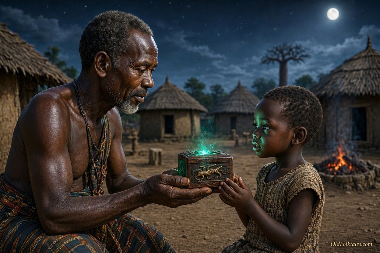 A father gives his youngest son a mysterious supernatural gift in a Zambian village.